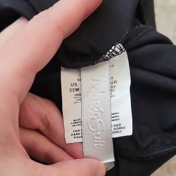 MagicSuit Womens 2 Piece Tankini And Skirt Size 22W/24W Padded Slimming Plus - Picture 8 of 13